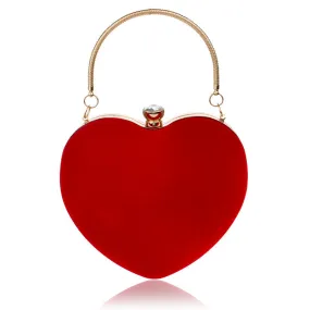 1125 - RED HEART PURSE