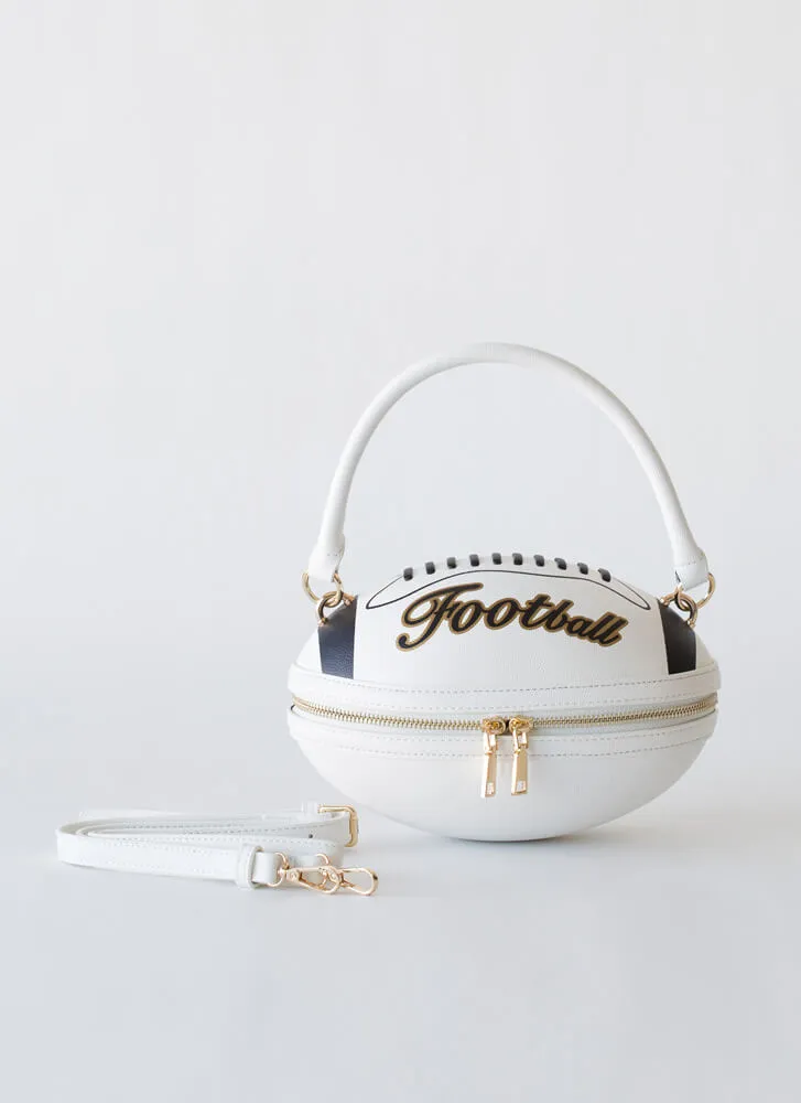 2025 FOOTBALL PURSE - WHITE