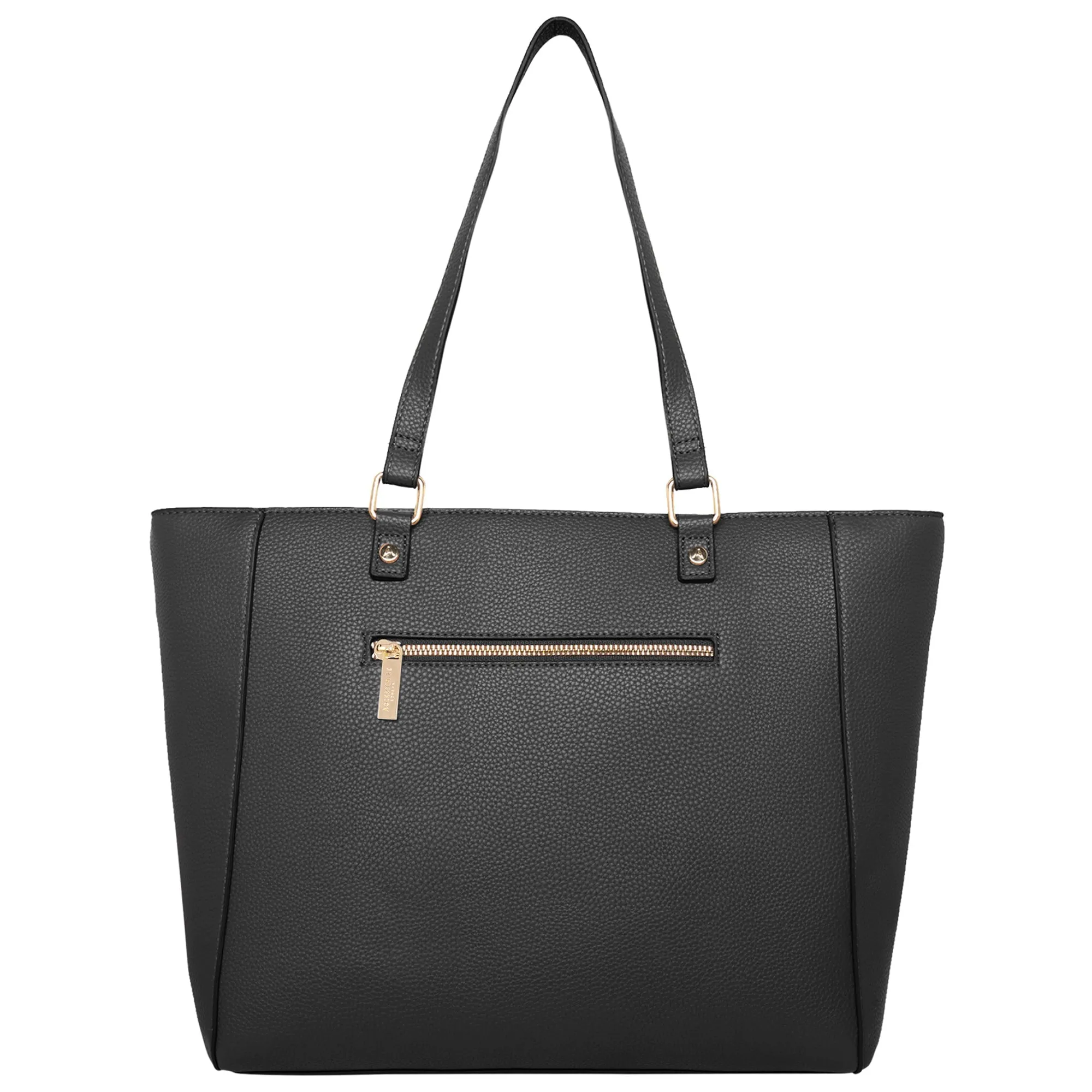 Accessorize London Women's Black Dana Tote Bag