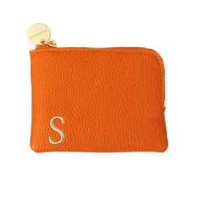 Accessorize London Women's Orange (S) Initial Coin Purse