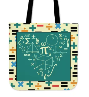 Adoring Math Linen Tote Bag