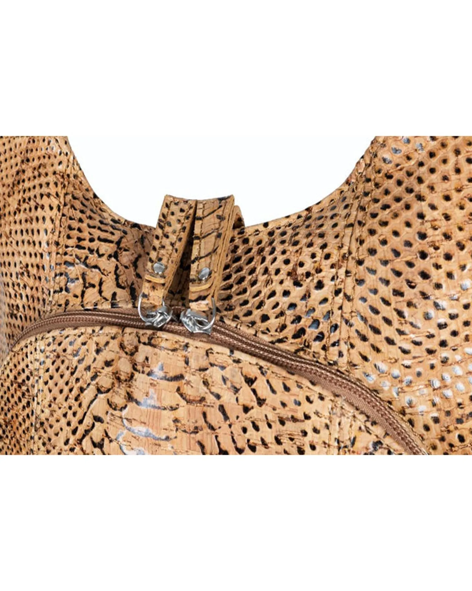 ARSAYO Vegan Cork Backpack | Snake Imitation