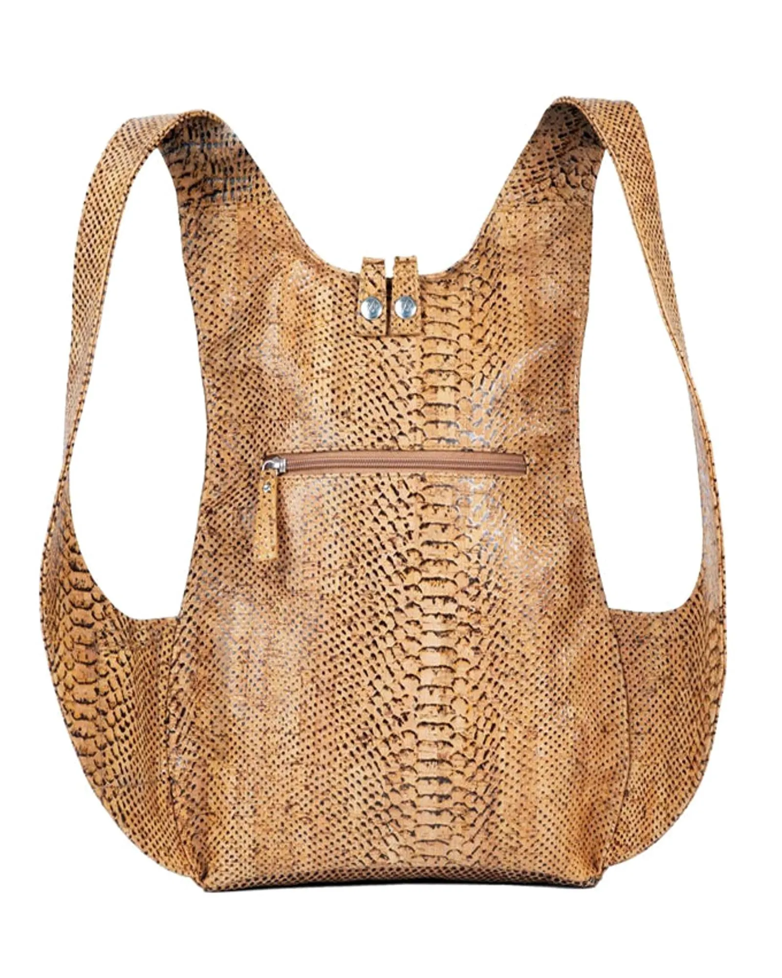 ARSAYO Vegan Cork Backpack | Snake Imitation