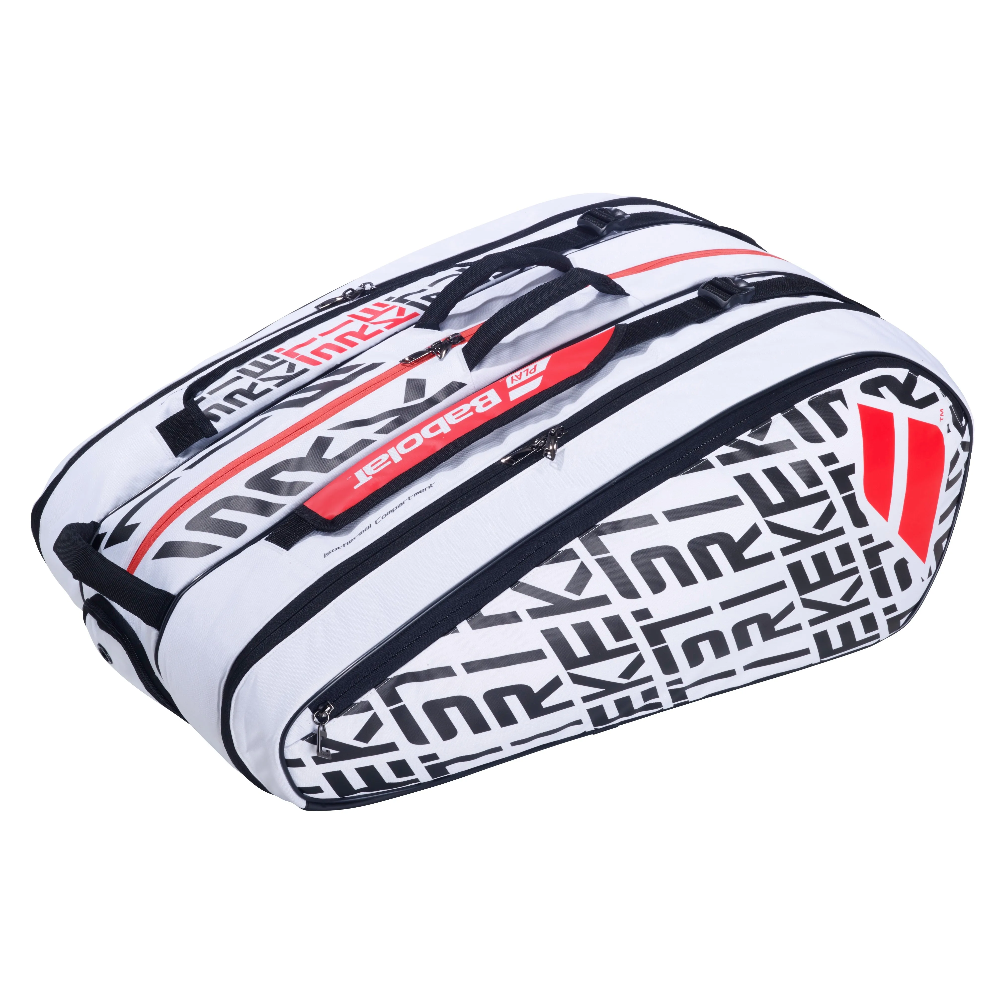 Babolat Pure Strike White/Black/Red 12 pack tennis bag 173915