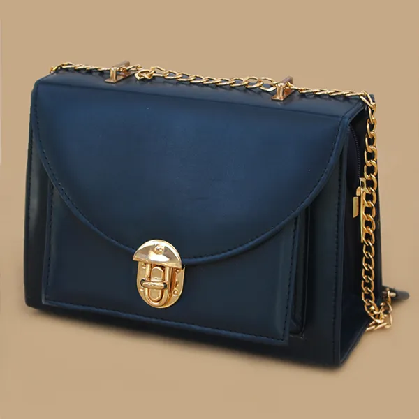 Blue Fancy Hand Bag for women