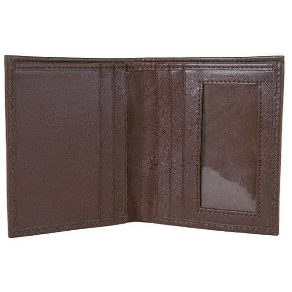 ’Brighton' Bi-Fold Vegan Wallet by The Vegan Collection - Brown