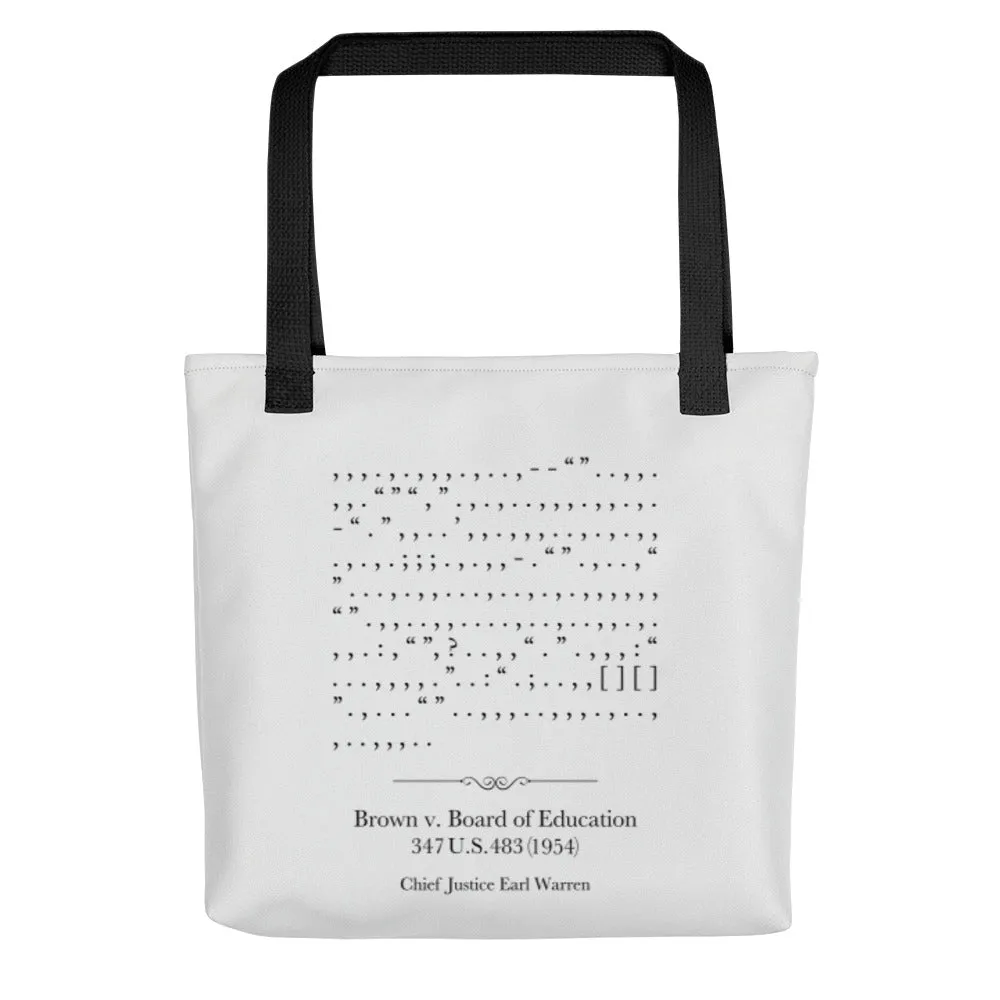 Brown v. Board - Tote bag