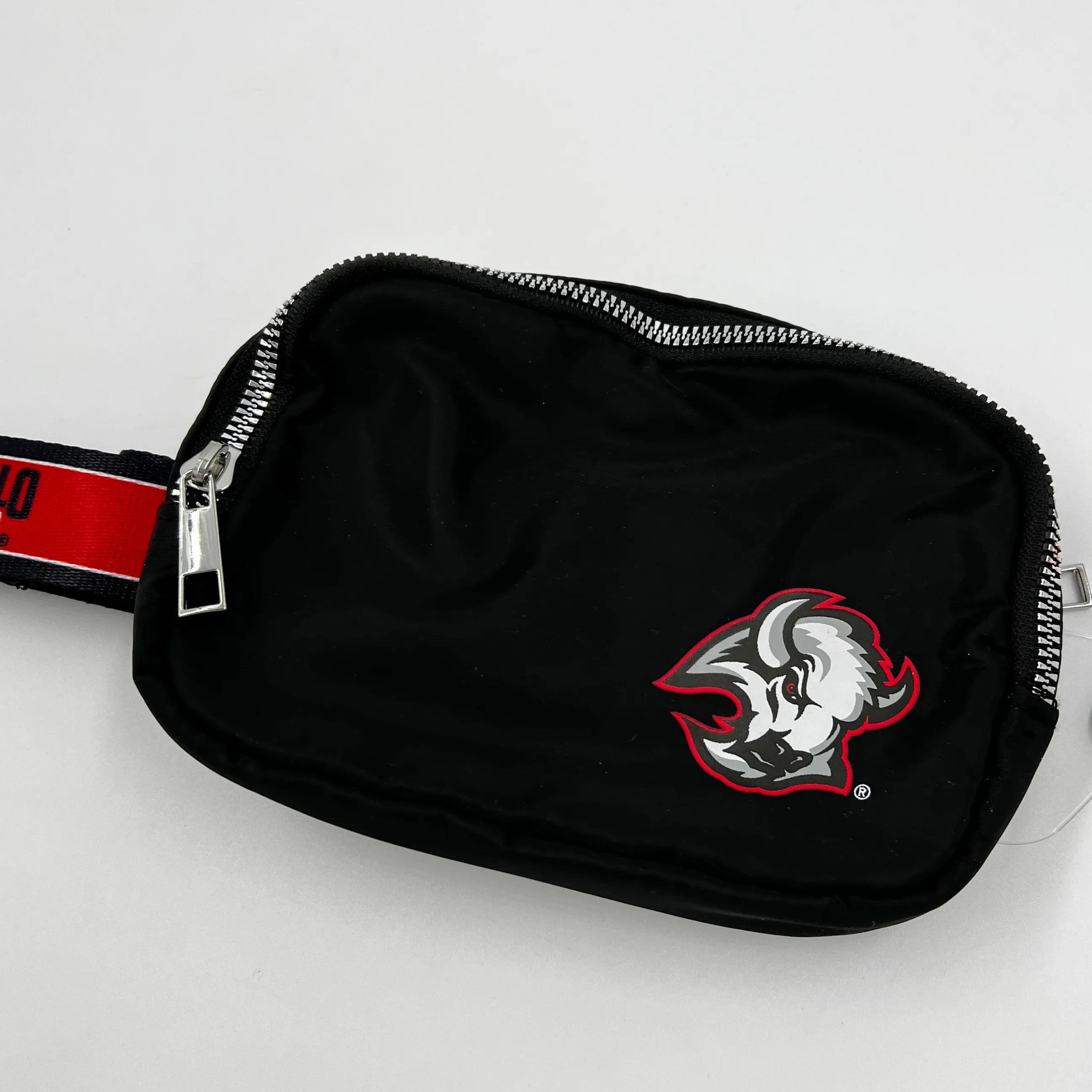 Buffalo Sabres Black & Red Crossbody Bag