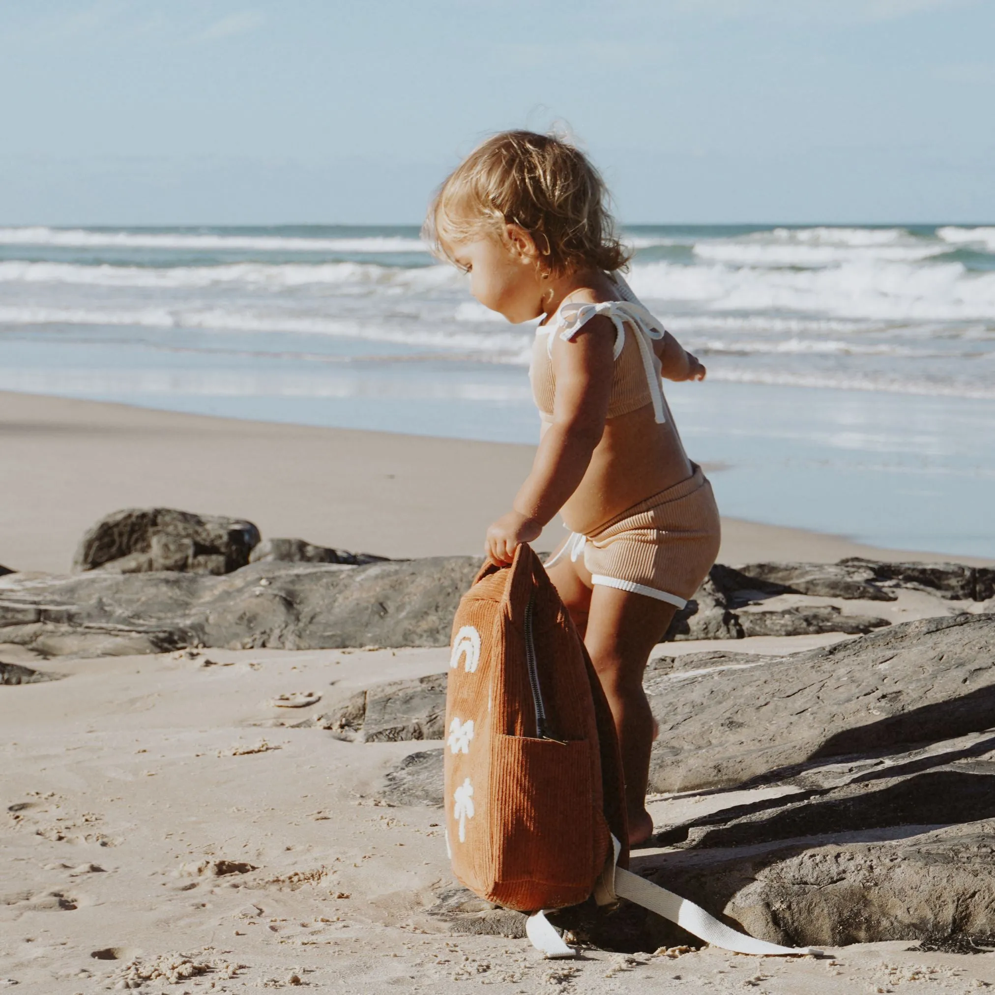 Cali Organic Backpack - Rust