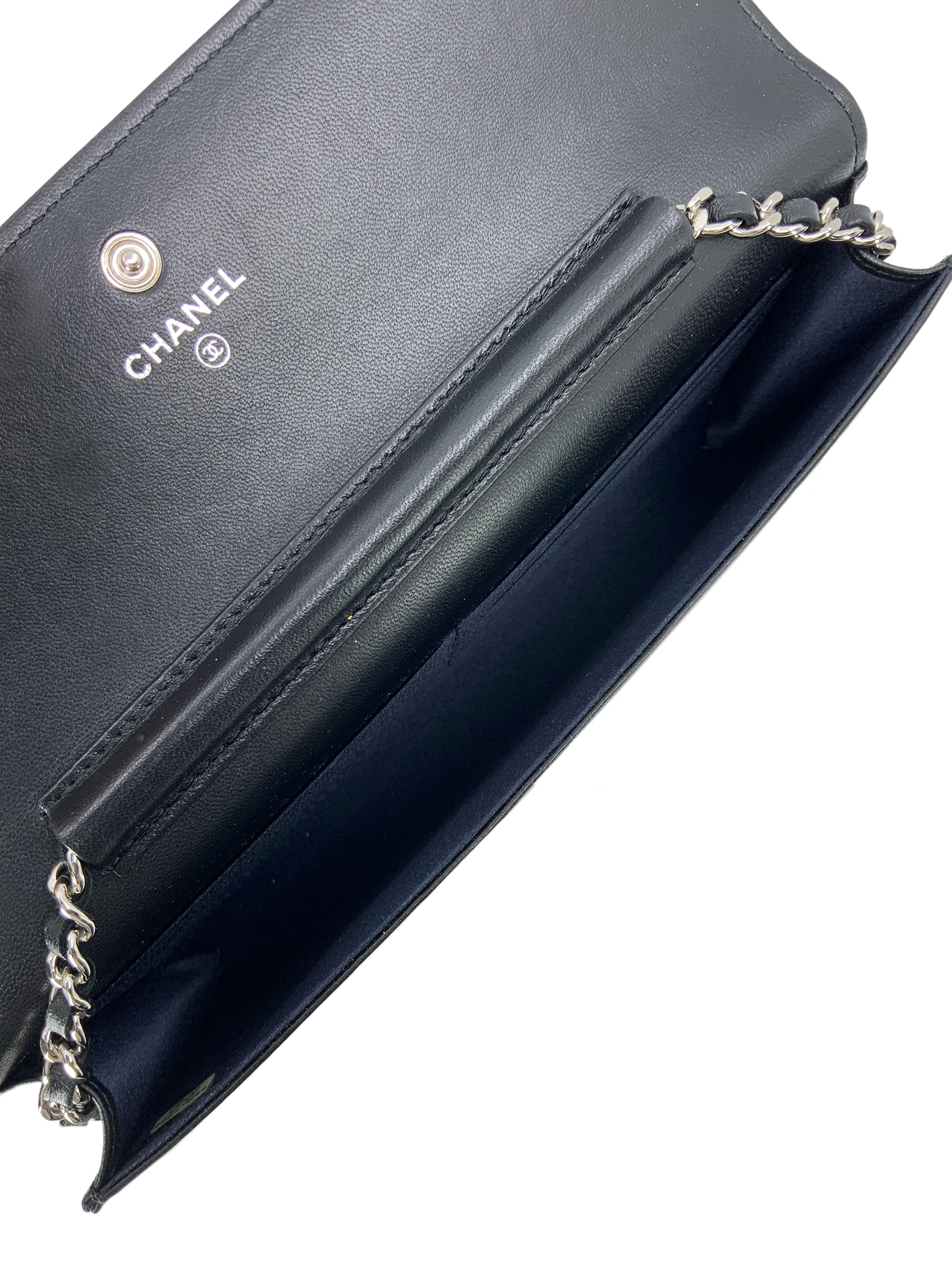 CHANEL CC Airlines Wallet On Chain Bag