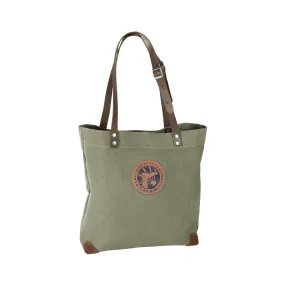 Medium Olive Green Canvas Cologne Bag