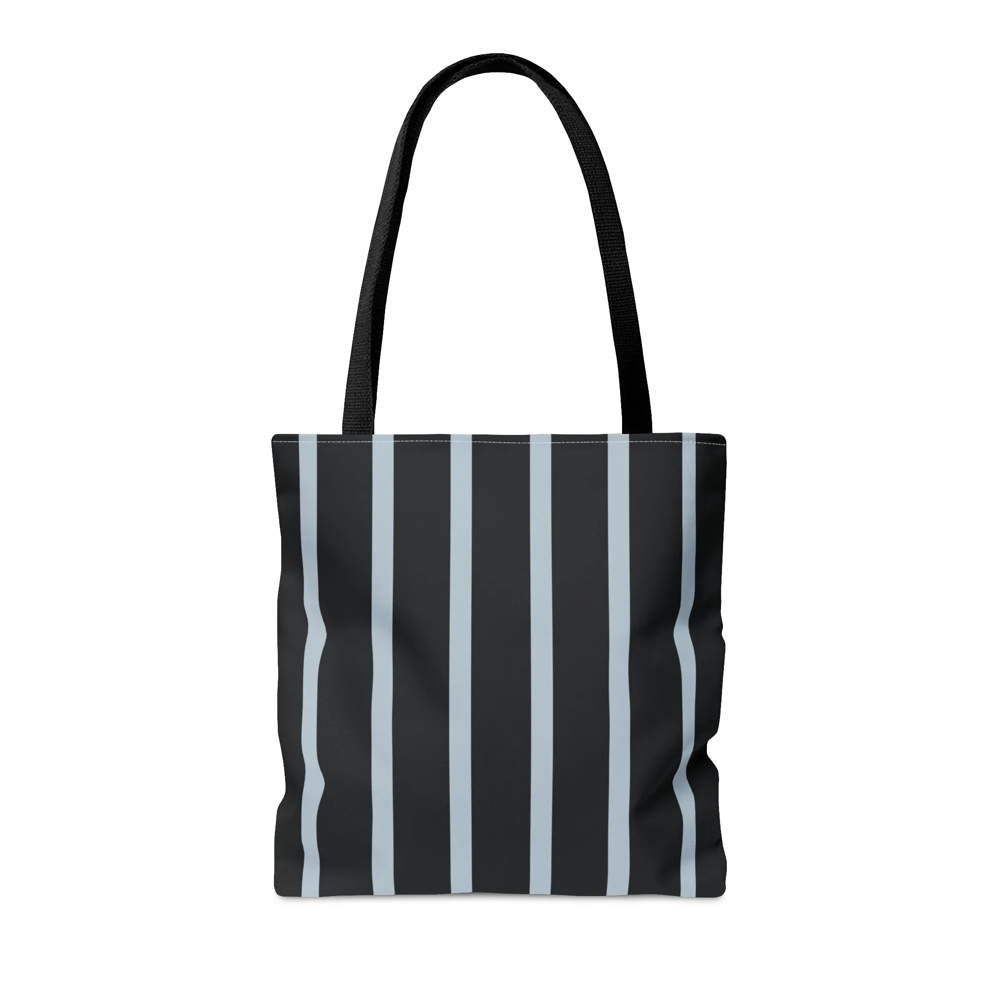 Cool Blue Stripes Tote Bag