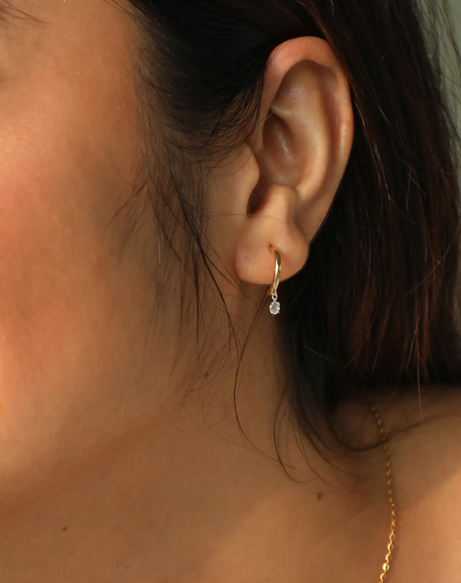 Dancing Diamond Drop Earrings