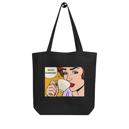 Eco Good Morning Coffee Tote Bag