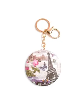 Eiffel Tower Mirror Keychain