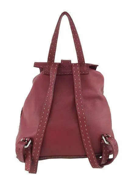 Fendi Selleria Leather Backpack