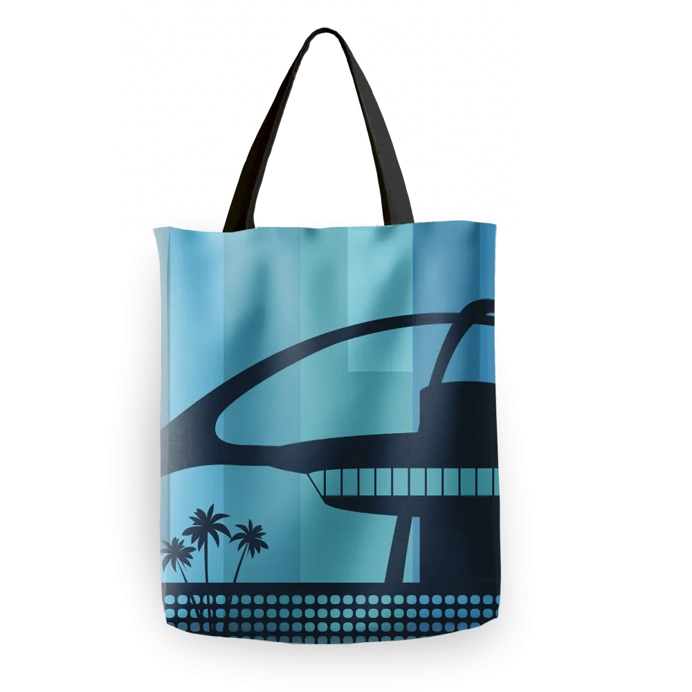 JBDSGND | LAX Palms Tote Bag