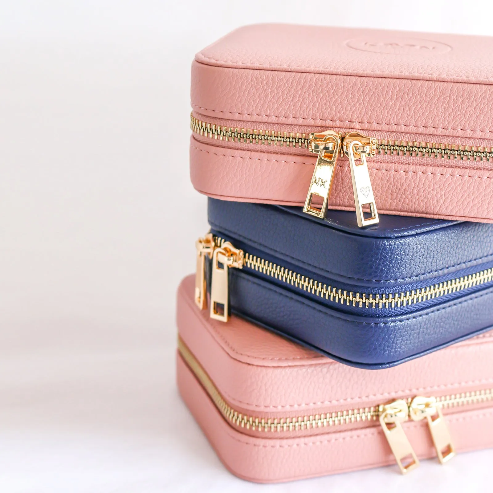 Jewellery Travel Case • Blush Pink