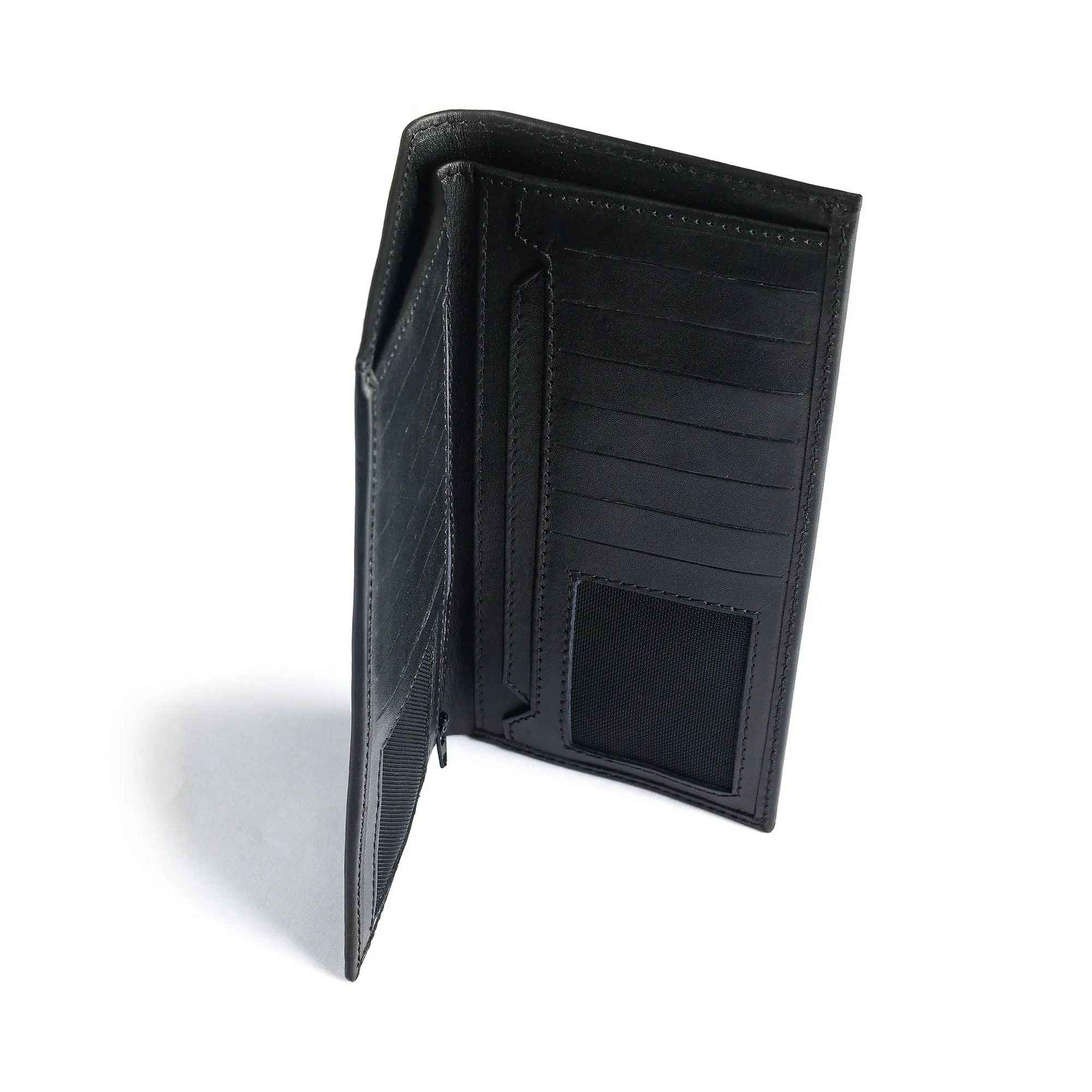 Leather Long Wallet CW LONG BLACK