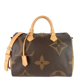 Louis Vuitton Giant Reverse Monogram Canvas Speedy Bandouliere 30 Bag