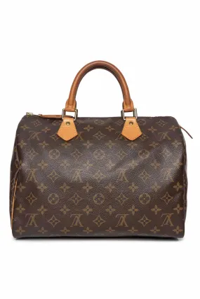 Louis Vuitton Monogram Speedy 30 Purse