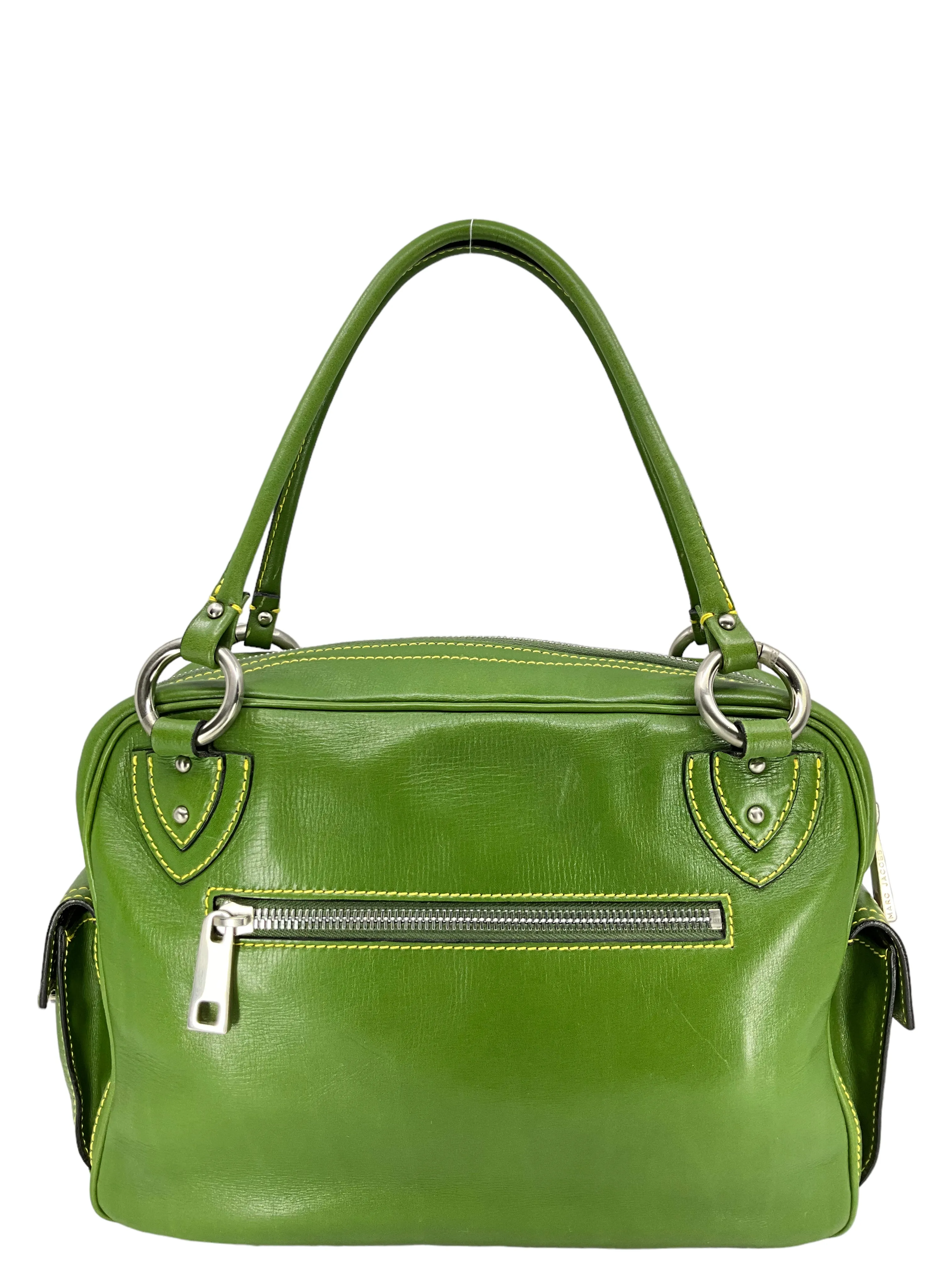 Stylish Marc Jacobs Green Shoulder Bag - Trendy Designer Handbag