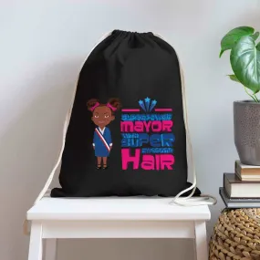 Mayor Cotton Drawstring Bag