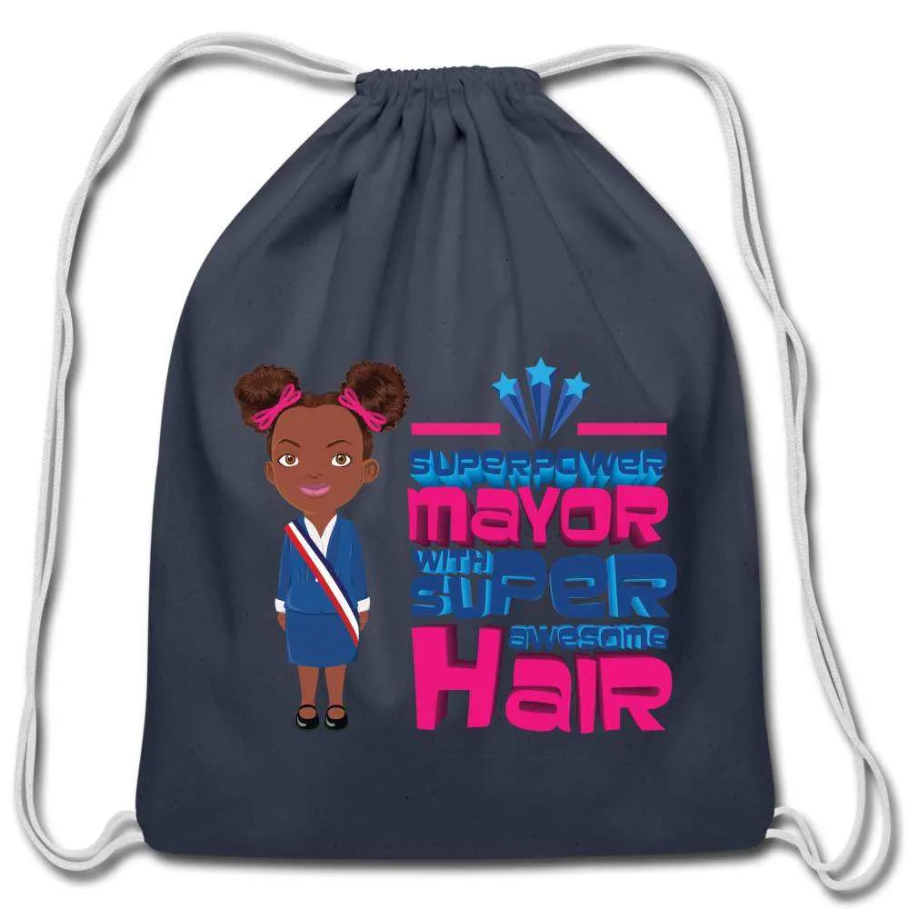 Mayor Cotton Drawstring Bag