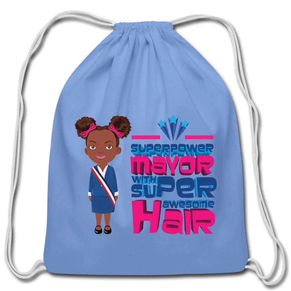 Mayor Cotton Drawstring Bag