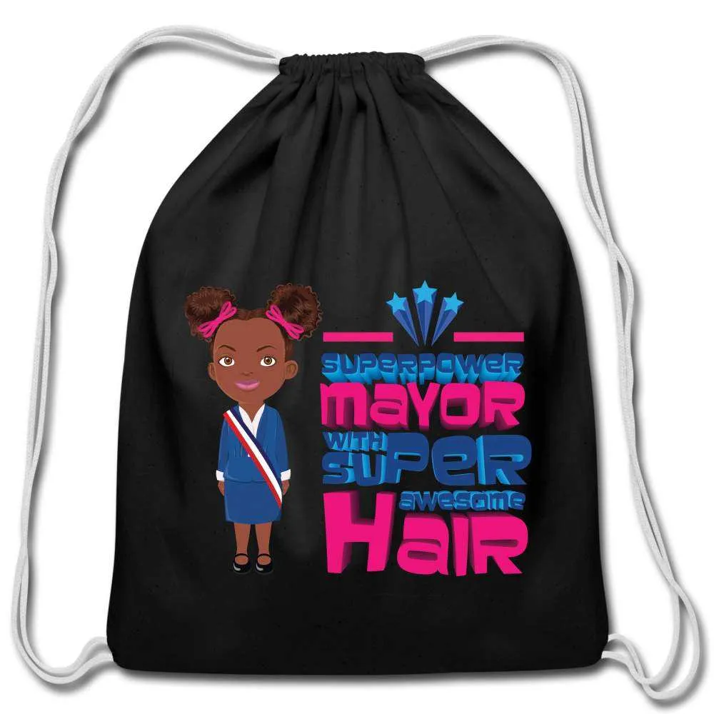 Mayor Cotton Drawstring Bag