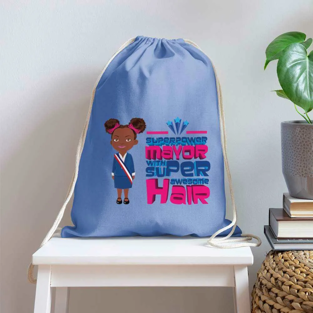 Mayor Cotton Drawstring Bag