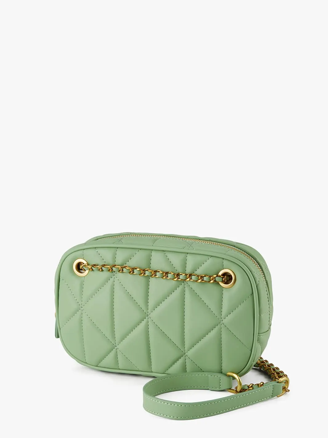 Melody quilted shoulder bag