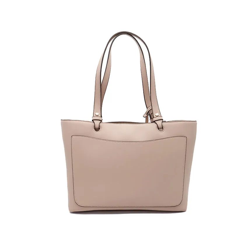 Mono Tote (M) Women's Bag - Beige