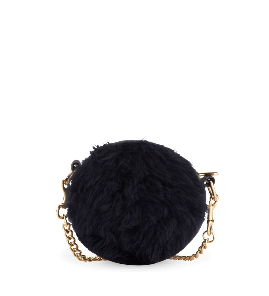 Mr PomPom Gusset Shearling, Nightshade