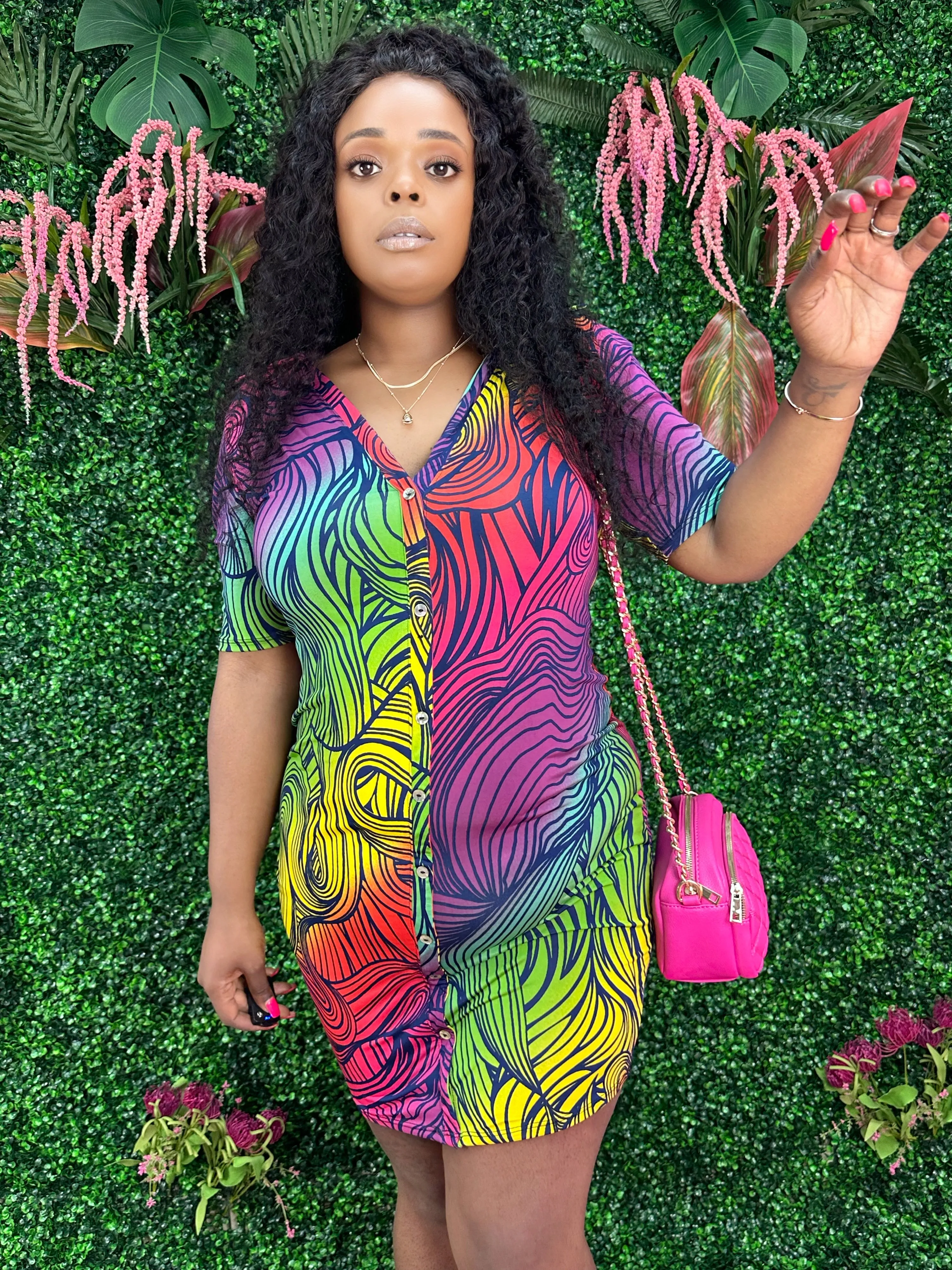 Multi Color   Size Dress