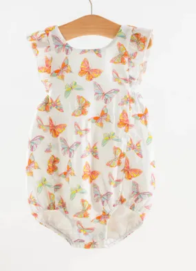 Nola Tawk - You Give me Butterflies Muslin Sunsuit