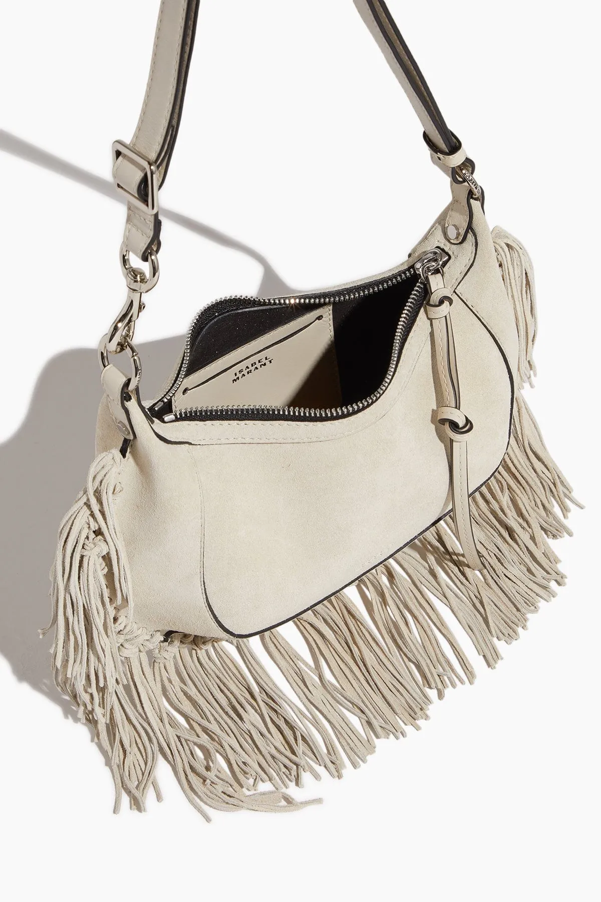 Oskan Moon Shoulder Bag in Chalk