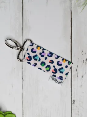 Pastel Leopard Lippy Clip Lip Balm Holder