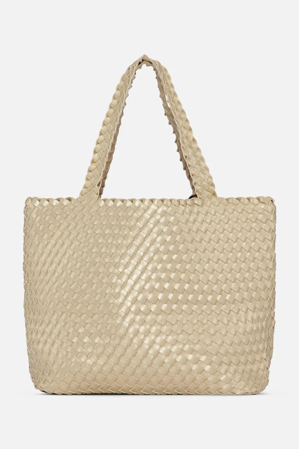 REVERSIBLE TOTE BAG (IVORY PLATIN) - ILSE JACOBSEN