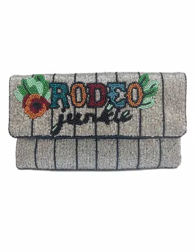 Rodeo Junkie Beaded Clutch