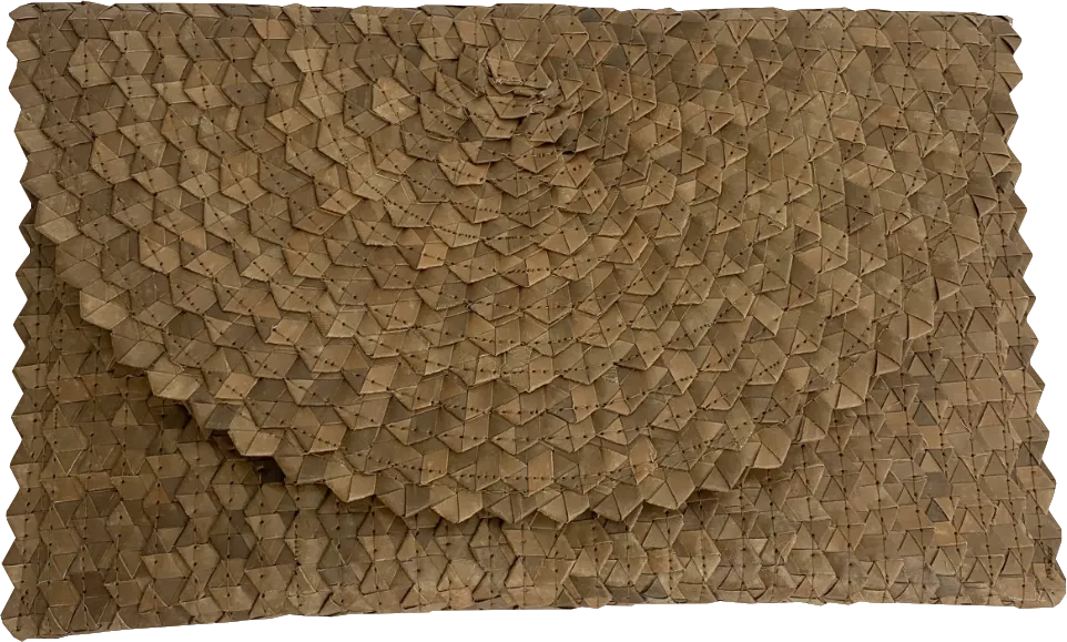 Scott-Samuel Brown The Raffia Clutch Bag