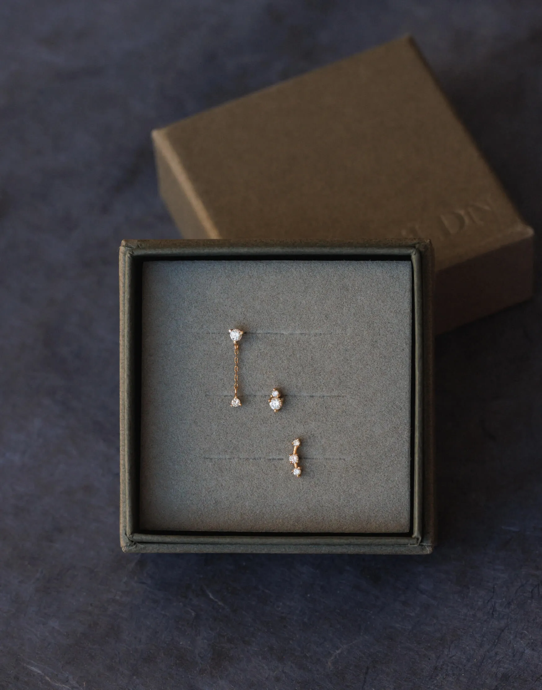 Stargazer Diamond Stud Set