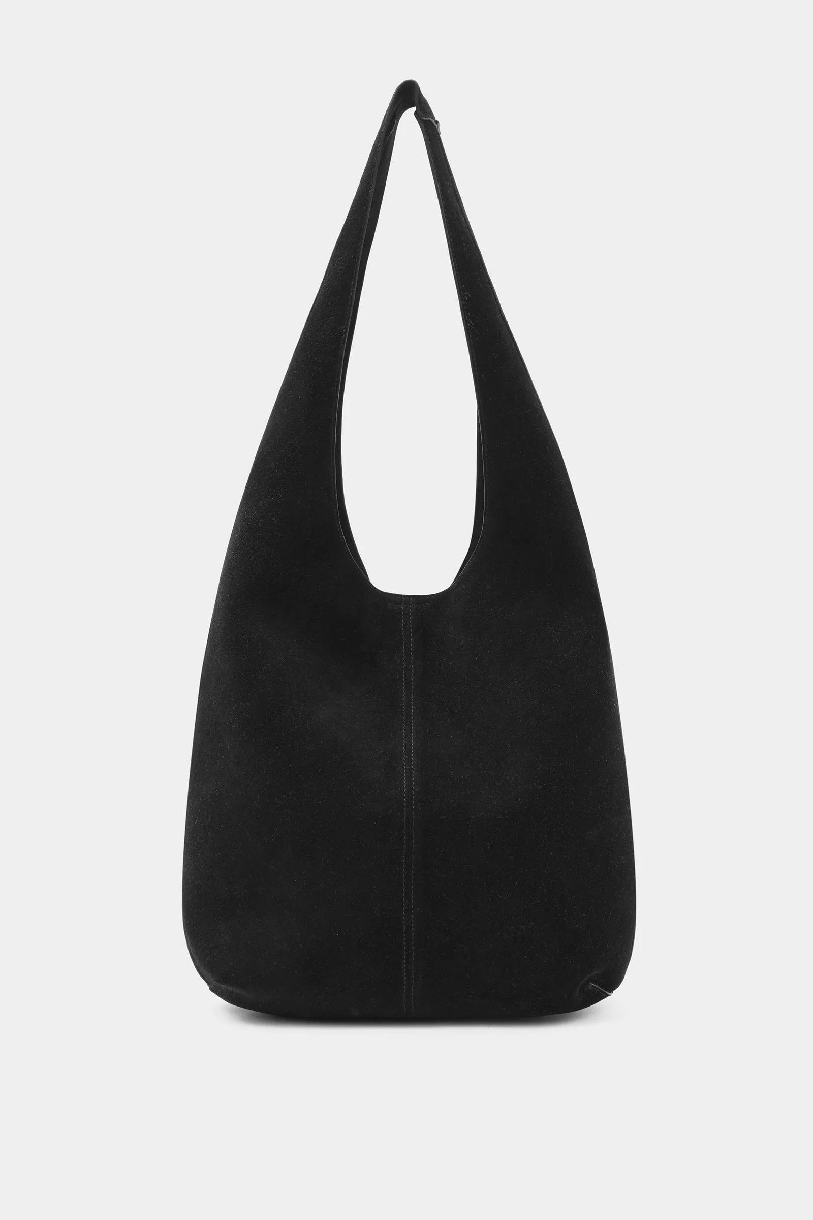 Suede Hobo Bag