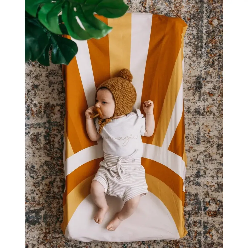 Sun Bassinet Sheet/Change Mat Cover