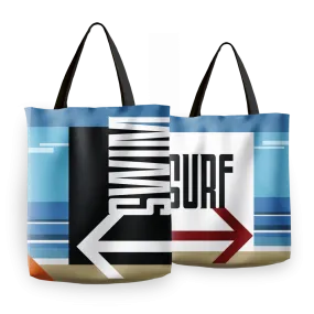 Swim or Surf Tote Bag