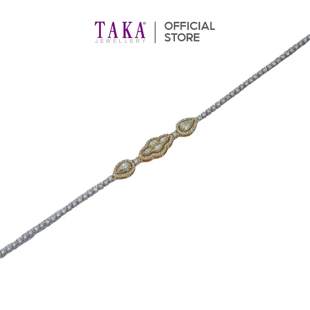 TAKA Jewellery  Diamond Bracelet 18K